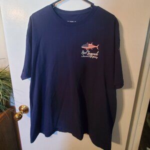 Reel Legends American Sportsfishing Mens T Shirt size XXL navy blue